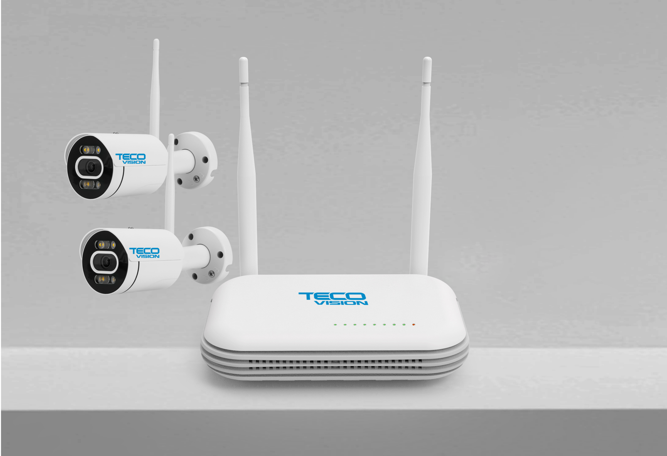 SET 2 CAMERE WI-FI 3MP si NVR 8CH