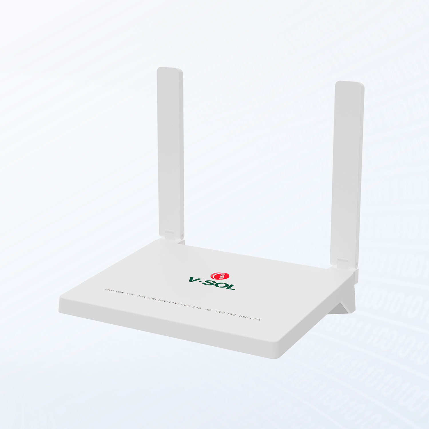 Alternative view of HG3232AX30T-H 1XPON+1GE(WAN/LAN1)+3GE(LAN)+1POTS+1USB3.0+Wi-Fi 6 HGU ONT