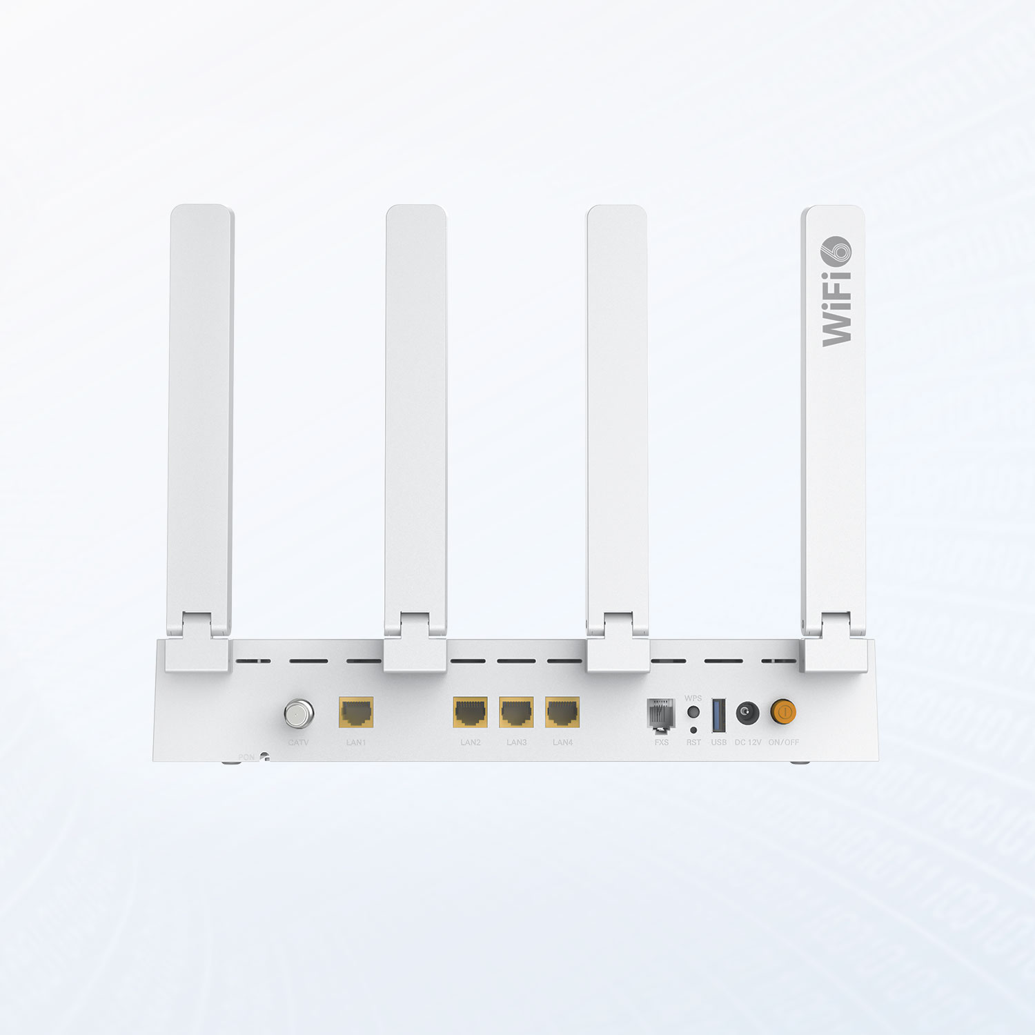HG3232AX30 1XPON+1GE(WAN/LAN1)+3GE(LAN)+1POTS+1USB3.0+CATV+Wi-Fi 6 HGU ONT