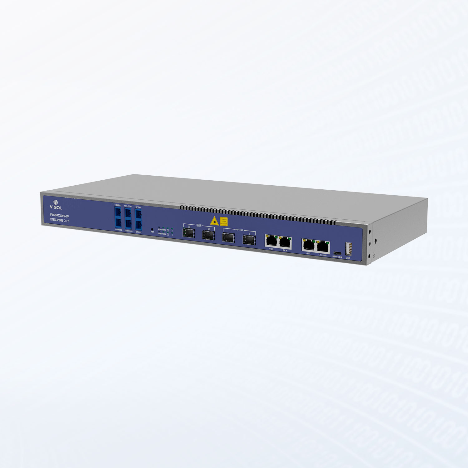 V1600XG02-W 2XG-PON/XGS-PON + 2GE(RJ45) + 2*10GE(SFP+) WDM1r 10Gbps 1U Box 2 PON Port GPON/XG/XGS-PON OLT - imagine 3